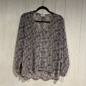 Pins And Needles Anthropologie Blouse Large